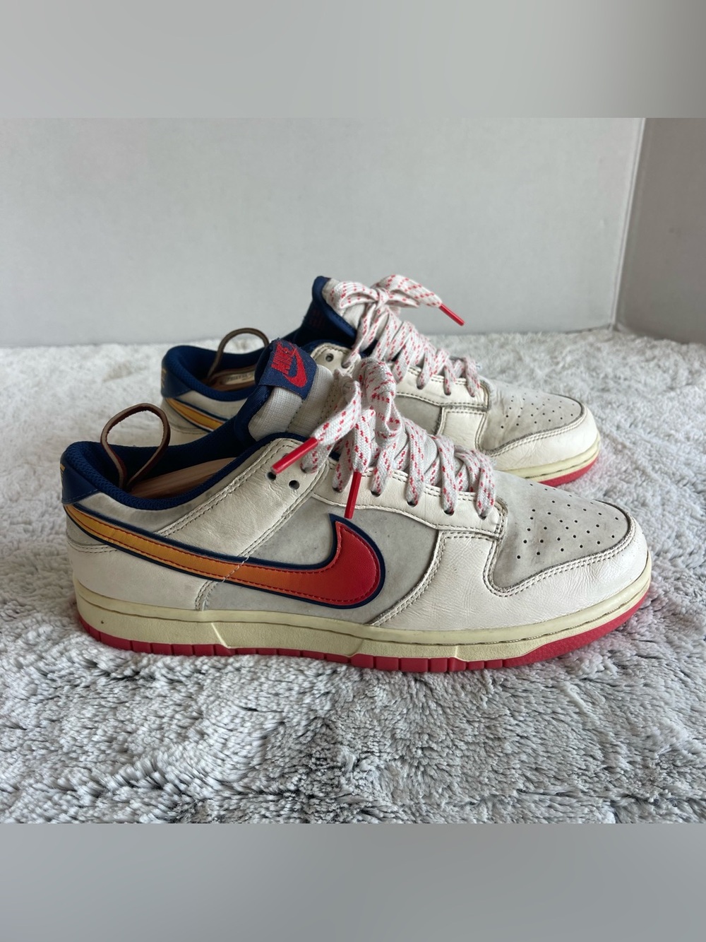Nike Dunk Low Retro SE "Pale Ivory / Light Crimson" - Size 8.5